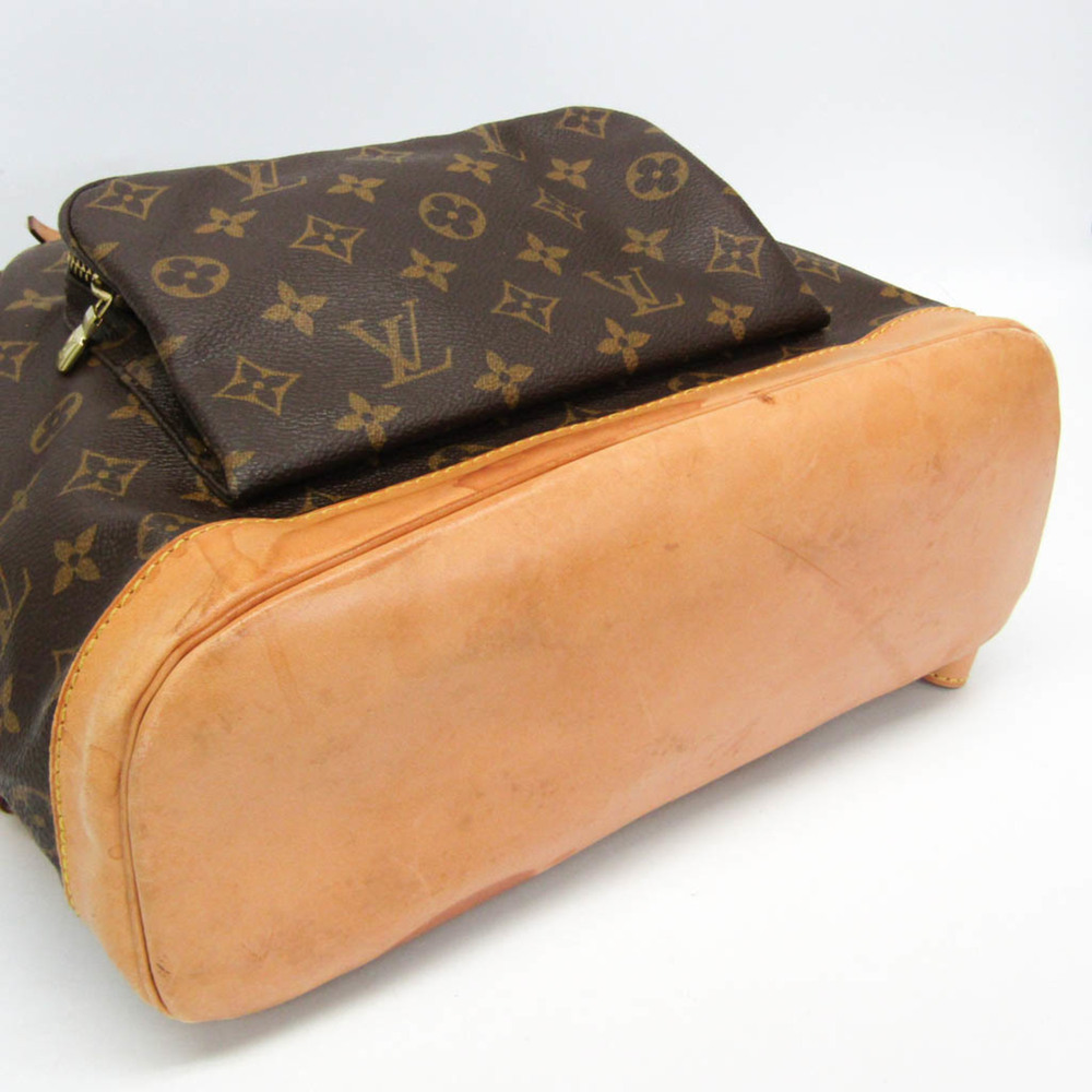 LOUIS VUITTON Authentic Brown Monogram Backpack - Picture 5 of 15